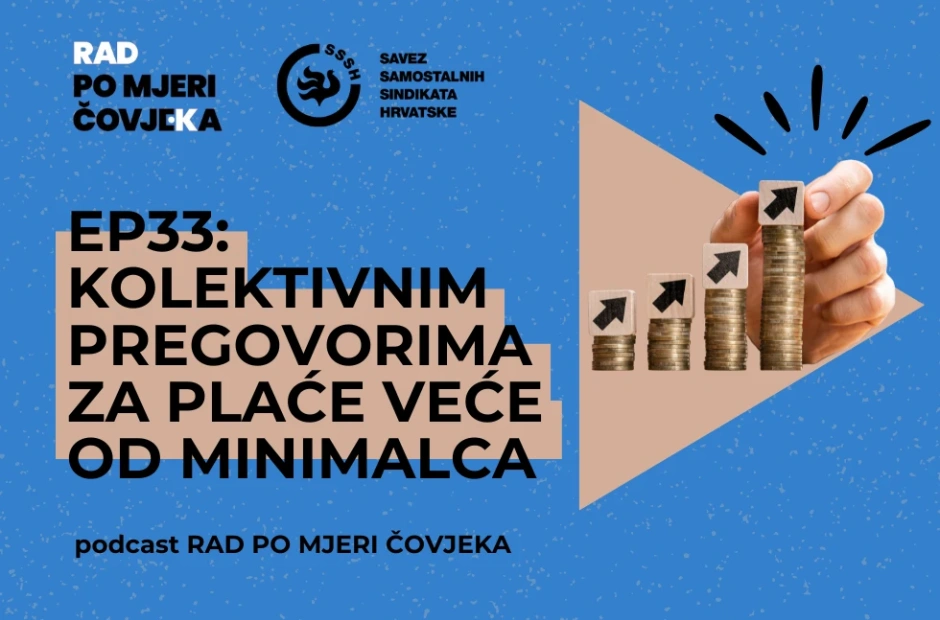 Kolektivnim pregovorima za plaće veće od minimalca